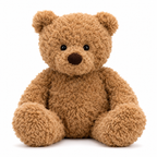 Bear Krate plush - front view
